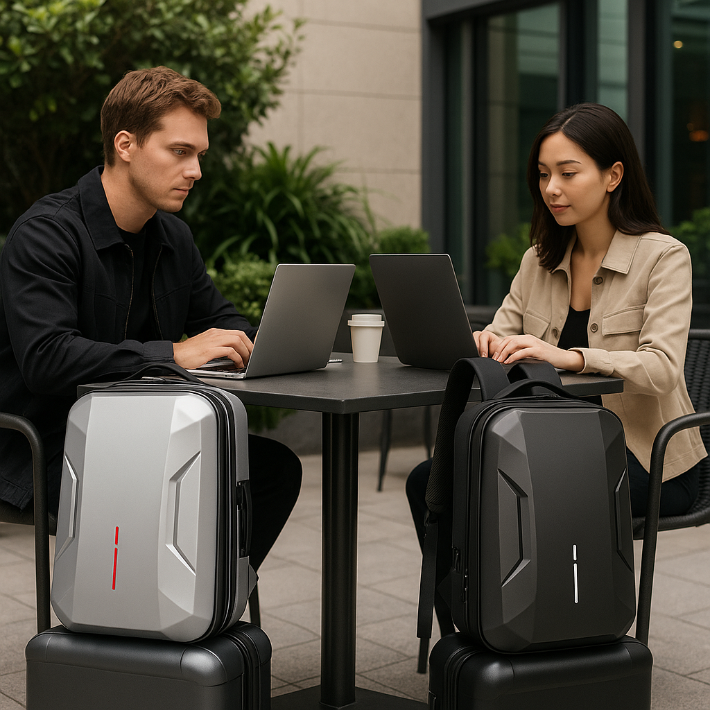 Water-Resistant Hard-Shell Gaming Backpack