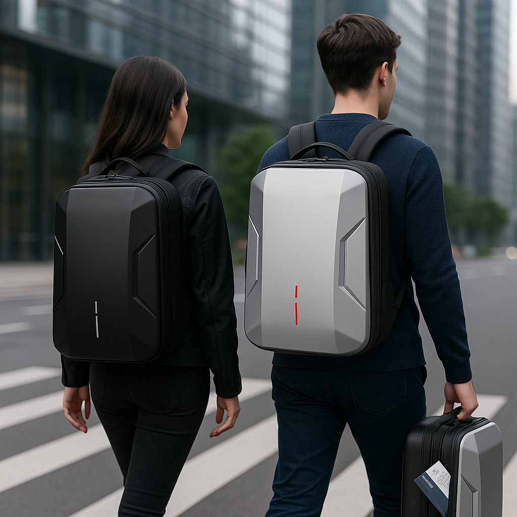 Water-Resistant Hard-Shell Gaming Backpack