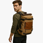 Spacious Water-Resistant Camping Backpack with Padded Straps