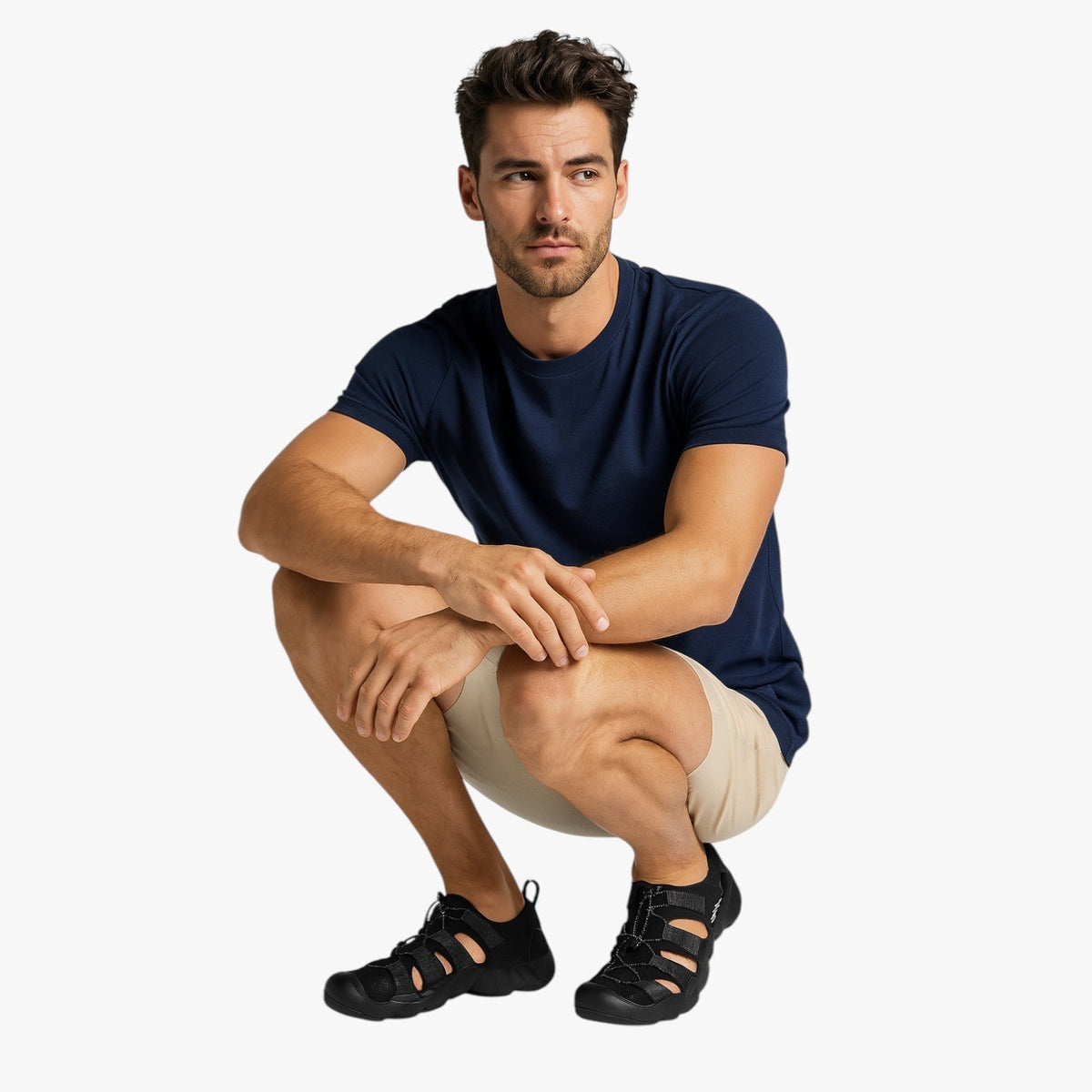 Sandalias de verano de hombre con suela amortiguadora