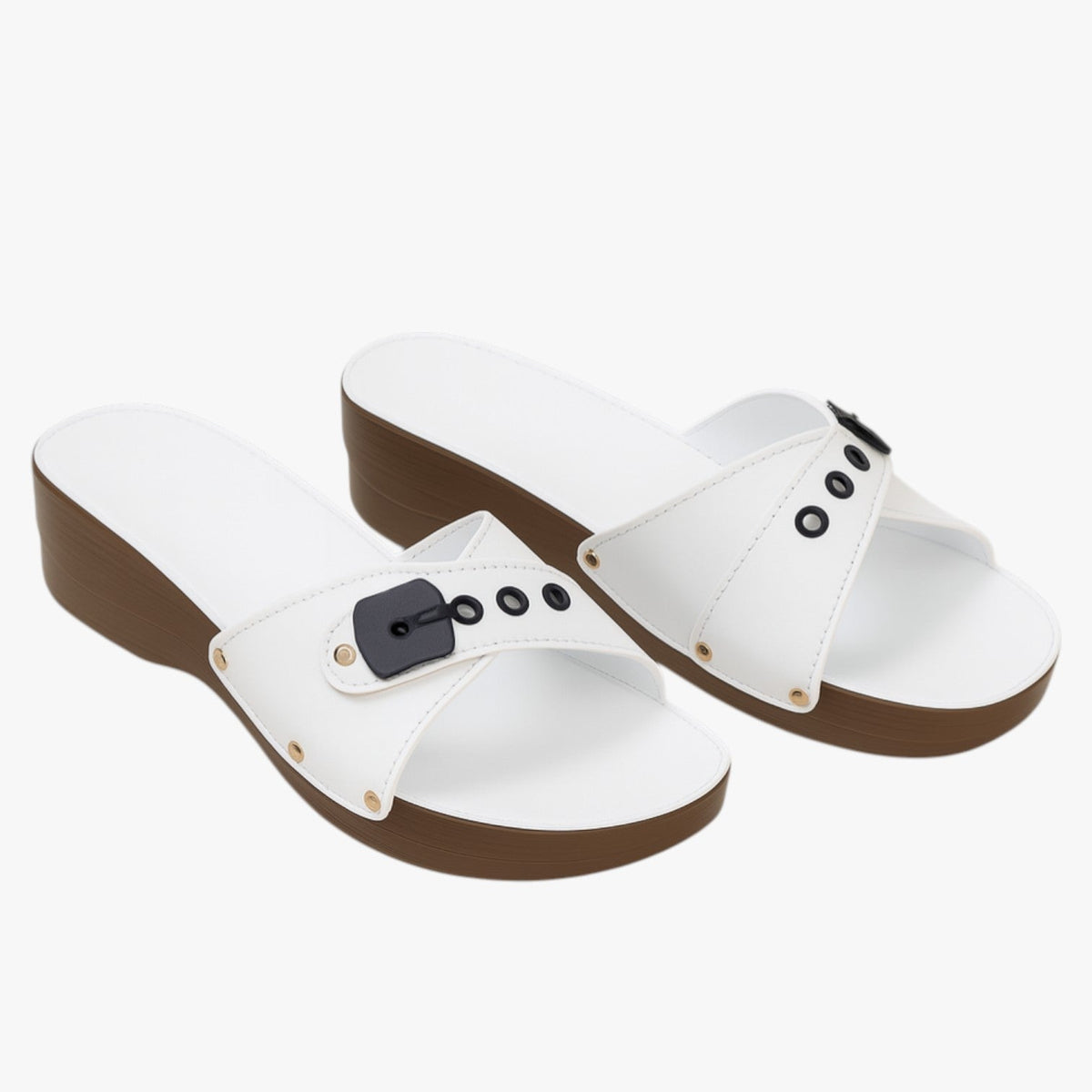 Wedge Heel Sandals with Soft Cushioned Comfort Insole
