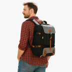 Large-Capacity Backpack with Anti-Theft Pockets for Travel