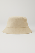 Gorro de pescador en mezcla de lino para la playa y los días de verano