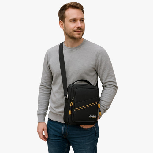 Anti-Theft Messenger Backpack with Laptop Compartment
