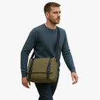 Bolso de hombro ligero y repelente al agua para hombre