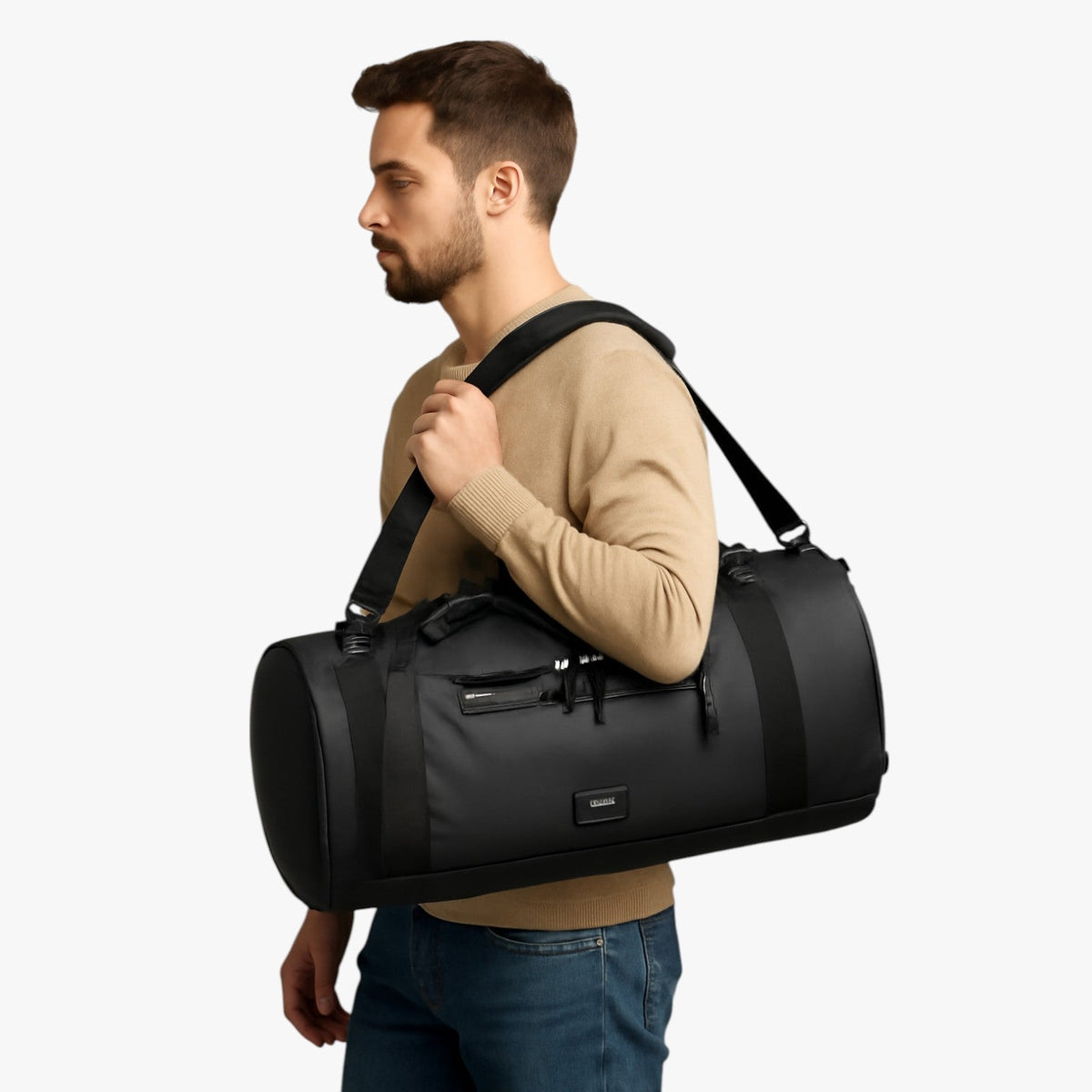 40L Travel Backpack with Dedicated Shoe Compartment