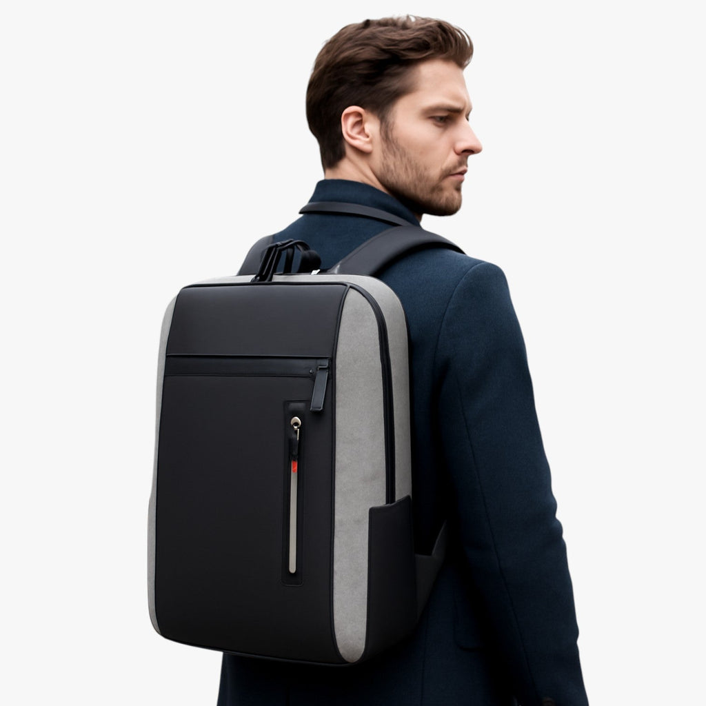 Water-Resistant Laptop Backpack with USB Charging Port