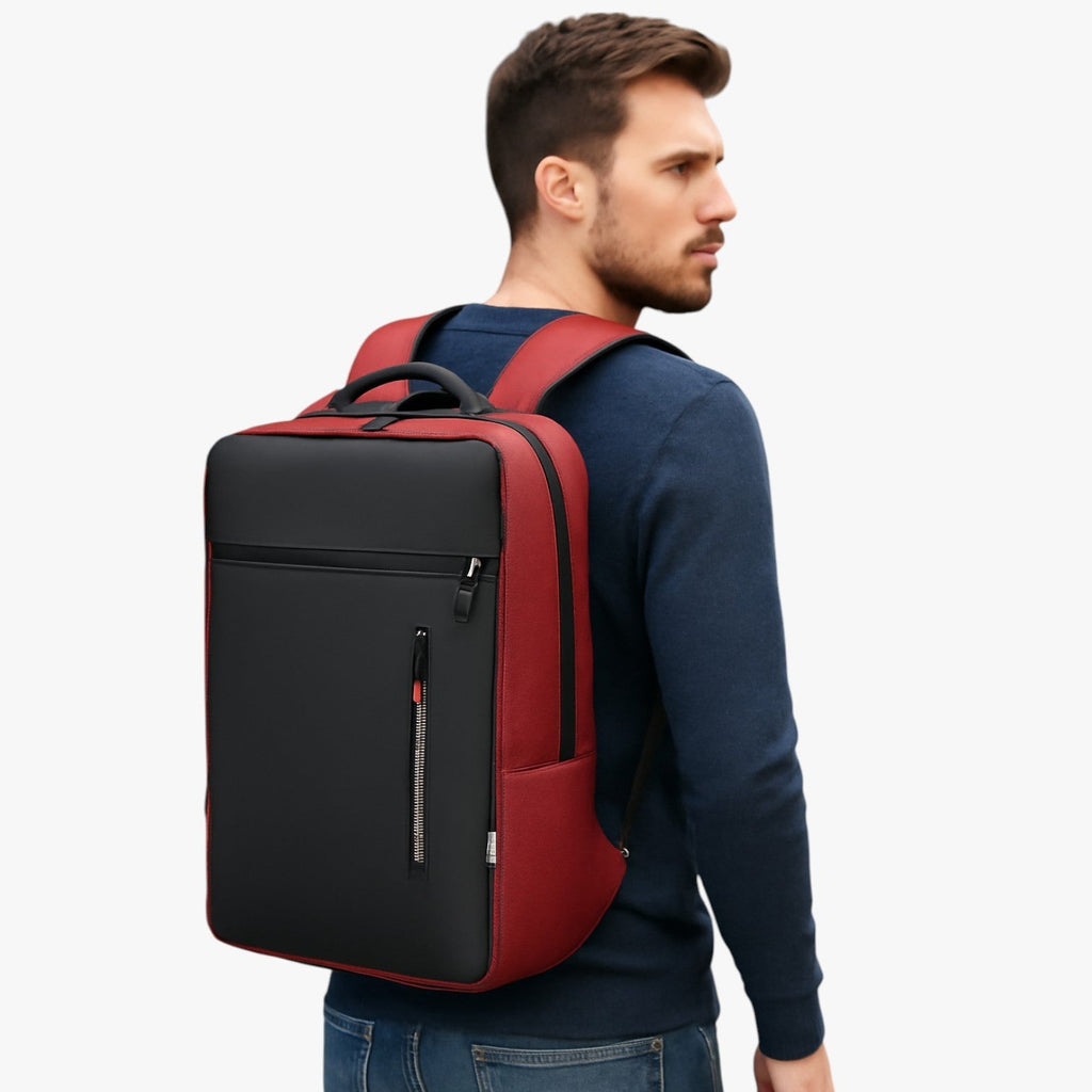 Water-Resistant Laptop Backpack with USB Charging Port