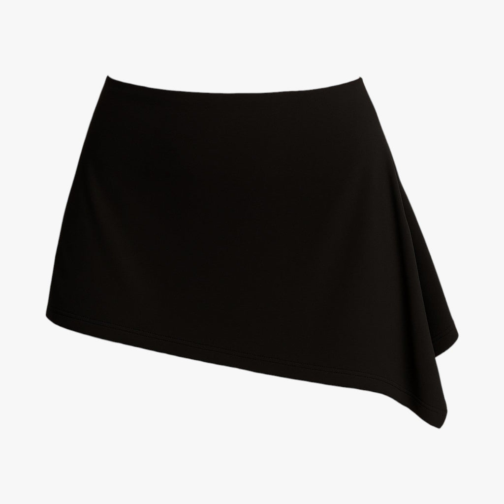 Lagerdelad, snabbtorkande tenniskjol med innershorts