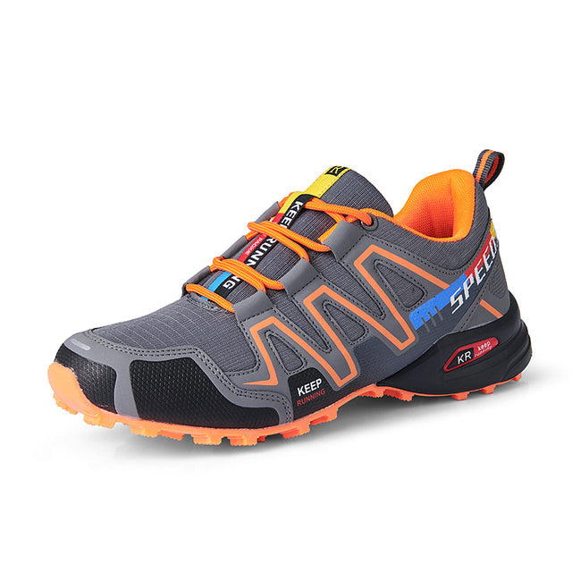 Men's Cushioned Hiking Shoes for Outdoor Wear
