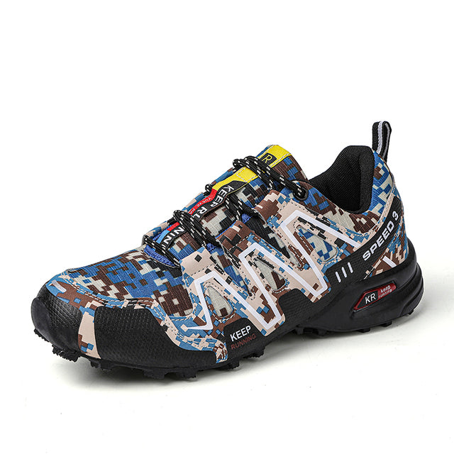 Men's Cushioned Hiking Shoes for Outdoor Wear