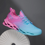 Padded Trainers with Slip-Resistant Sole