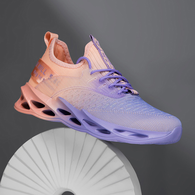 Padded Trainers with Slip-Resistant Sole