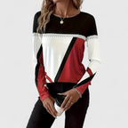 Round Neck Jumper with Long Sleeves