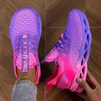 Padded Trainers with Slip-Resistant Sole