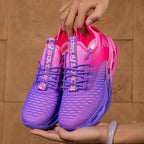 Padded Trainers with Slip-Resistant Sole