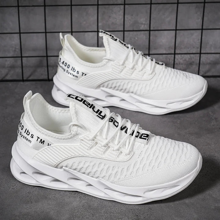 Padded Trainers with Slip-Resistant Sole