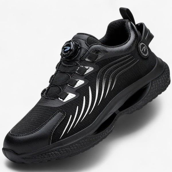 Zapatos de seguridad antideslizantes para hombre, con ajuste listo para el trabajo