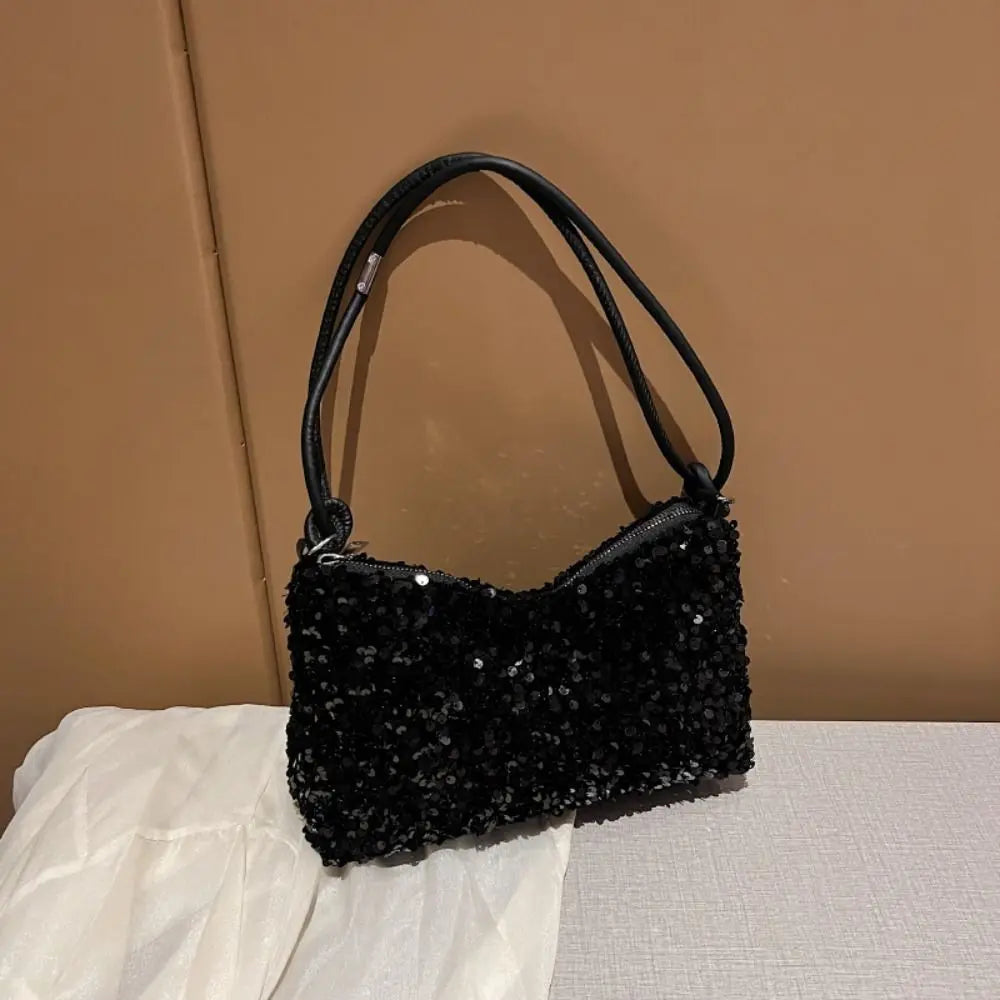 Bolso estructurado con lentejuelas para las noches fuera