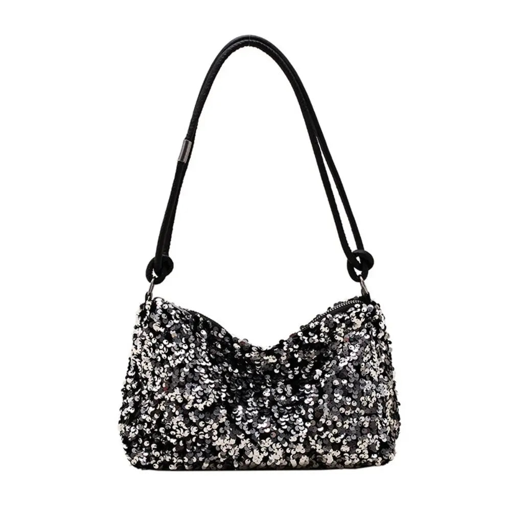 Bolso estructurado con lentejuelas para las noches fuera