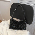 Bolso estructurado con lentejuelas para las noches fuera