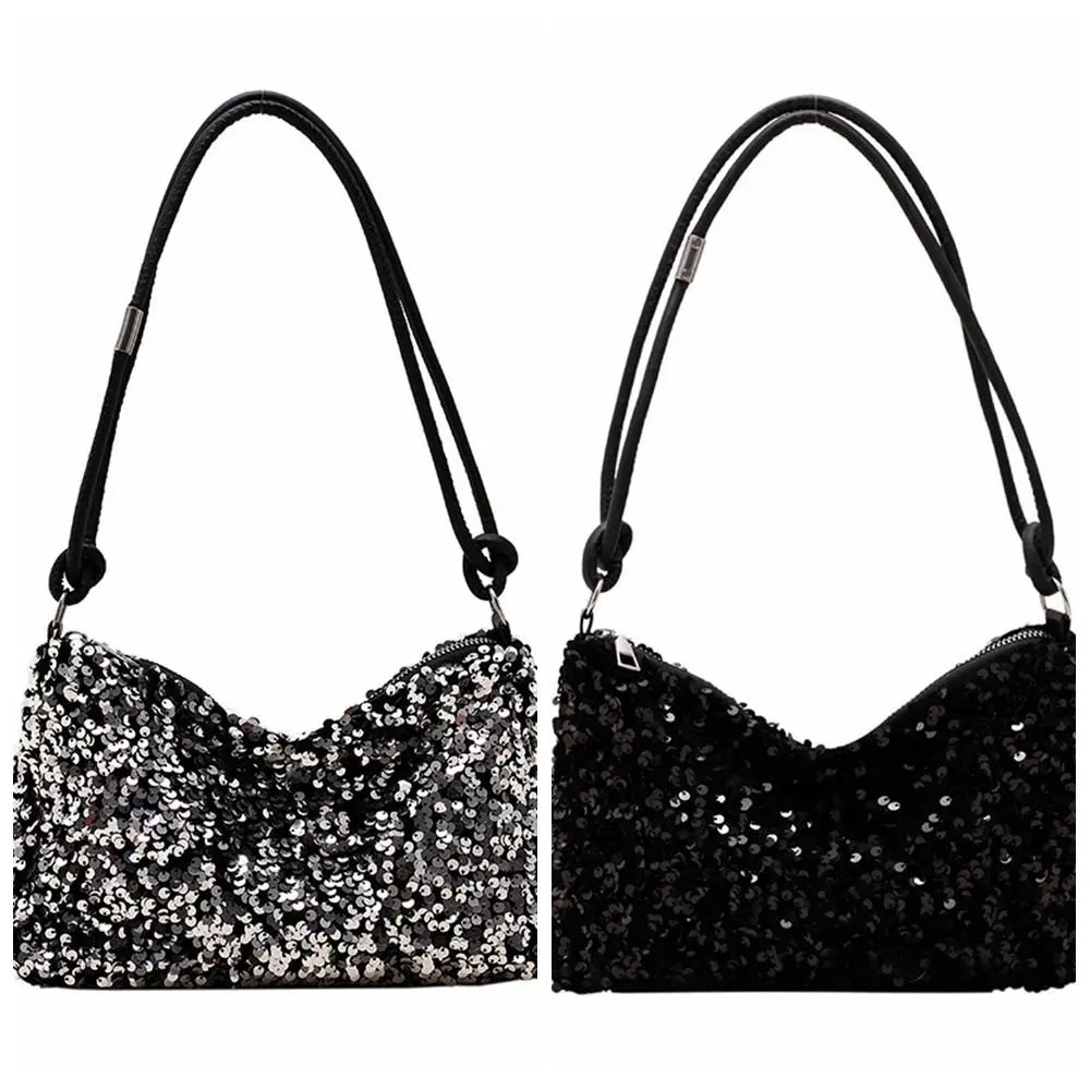 Bolso estructurado con lentejuelas para las noches fuera