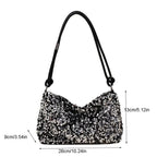 Bolso estructurado con lentejuelas para las noches fuera