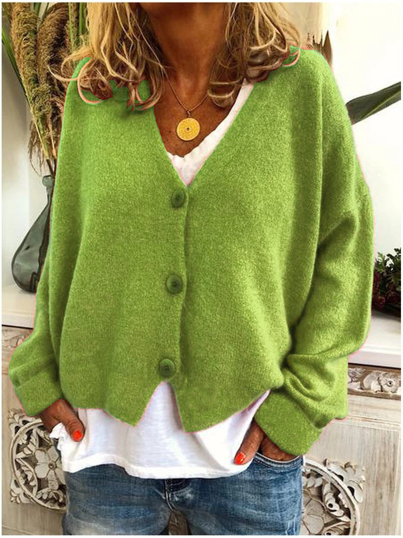 Lightweight Cardigan with Soft Warm Handle