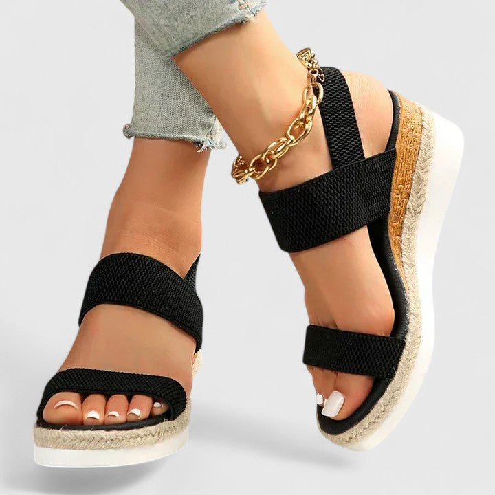 Dämpade sandaler med stöd hela dagen