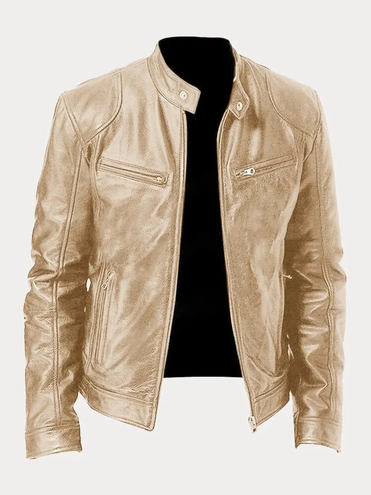 Chaqueta informal de tacto suave con corte holgado para el día a día
