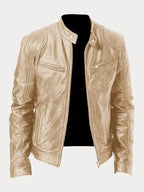 Chaqueta informal de tacto suave con corte holgado para el día a día