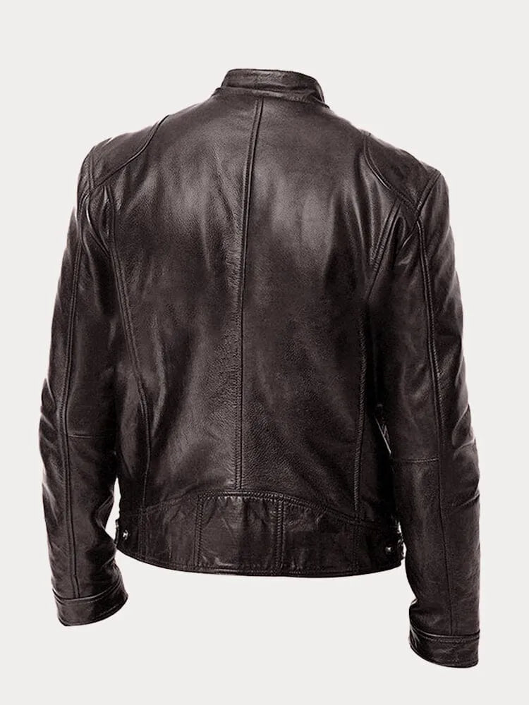 Chaqueta informal de tacto suave con corte holgado para el día a día