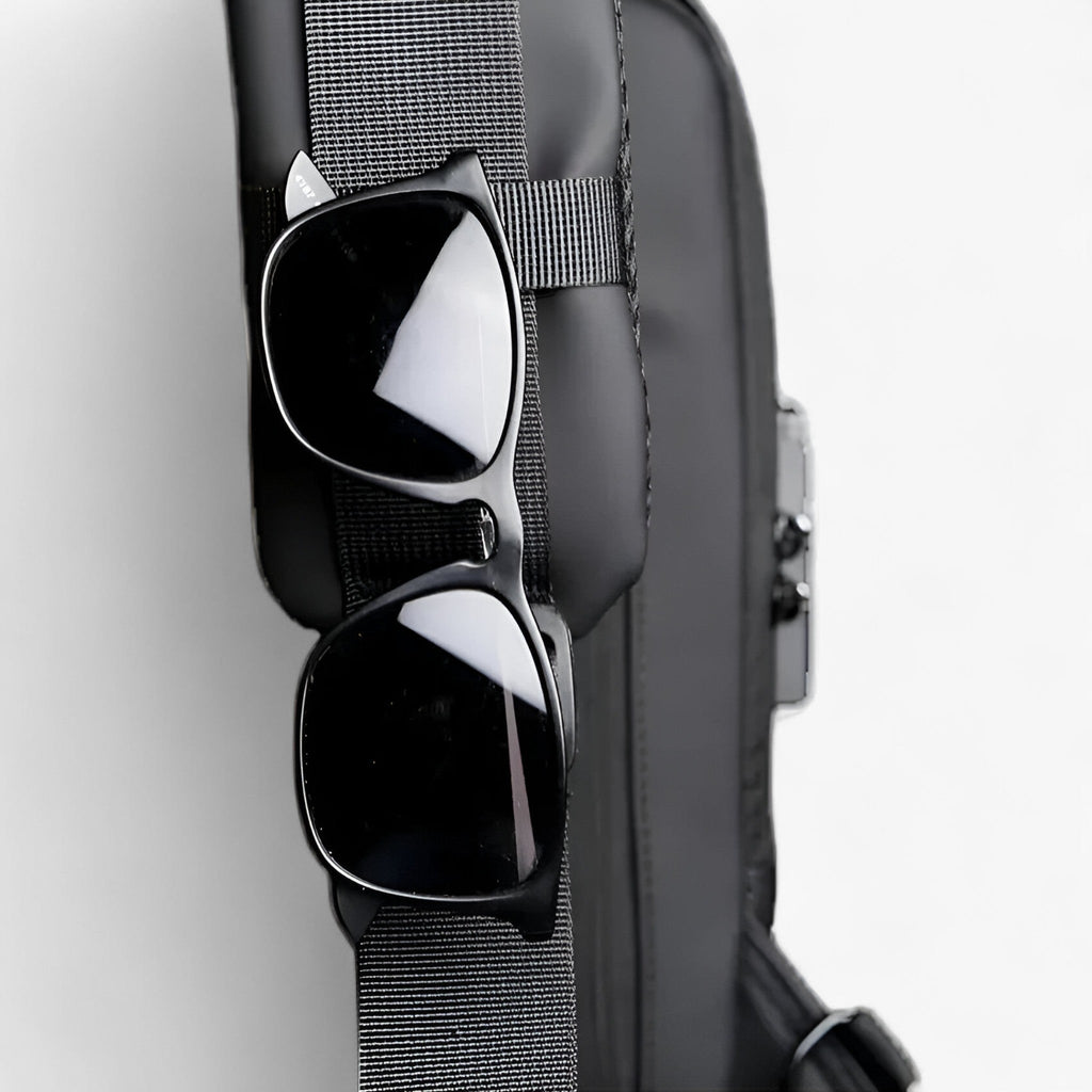 Bolso de hombro multifunción con bolsillo antirrobo