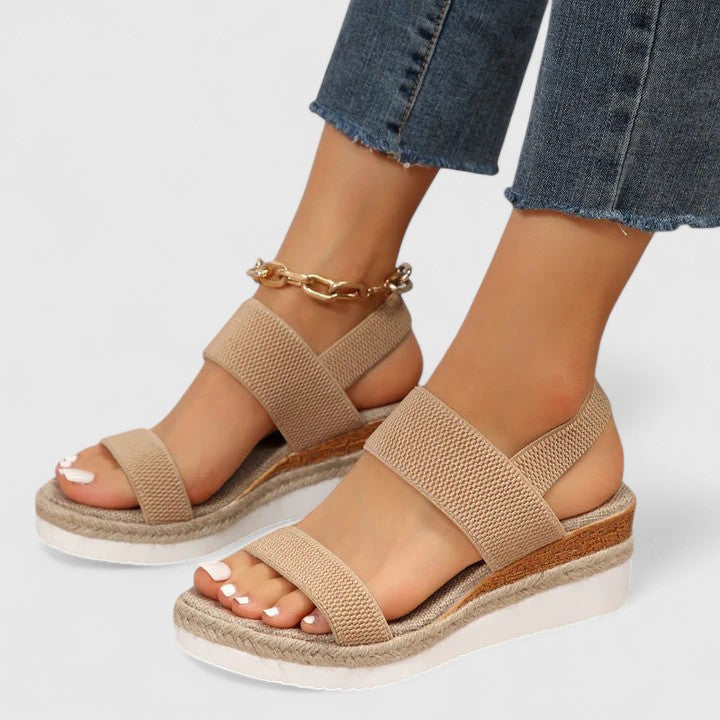 Dämpade sandaler med stöd hela dagen