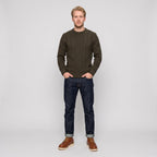 Men's Lace-Up Boots with Retro Toe Cap and Padded Insole