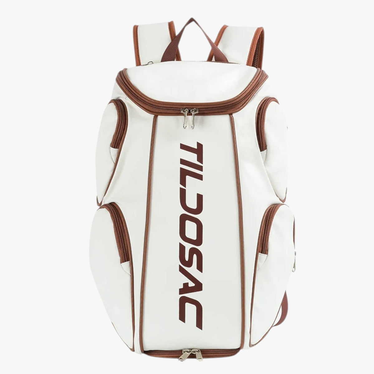 Water-Resistant Tennis Backpack with Separate Shoe Compartment