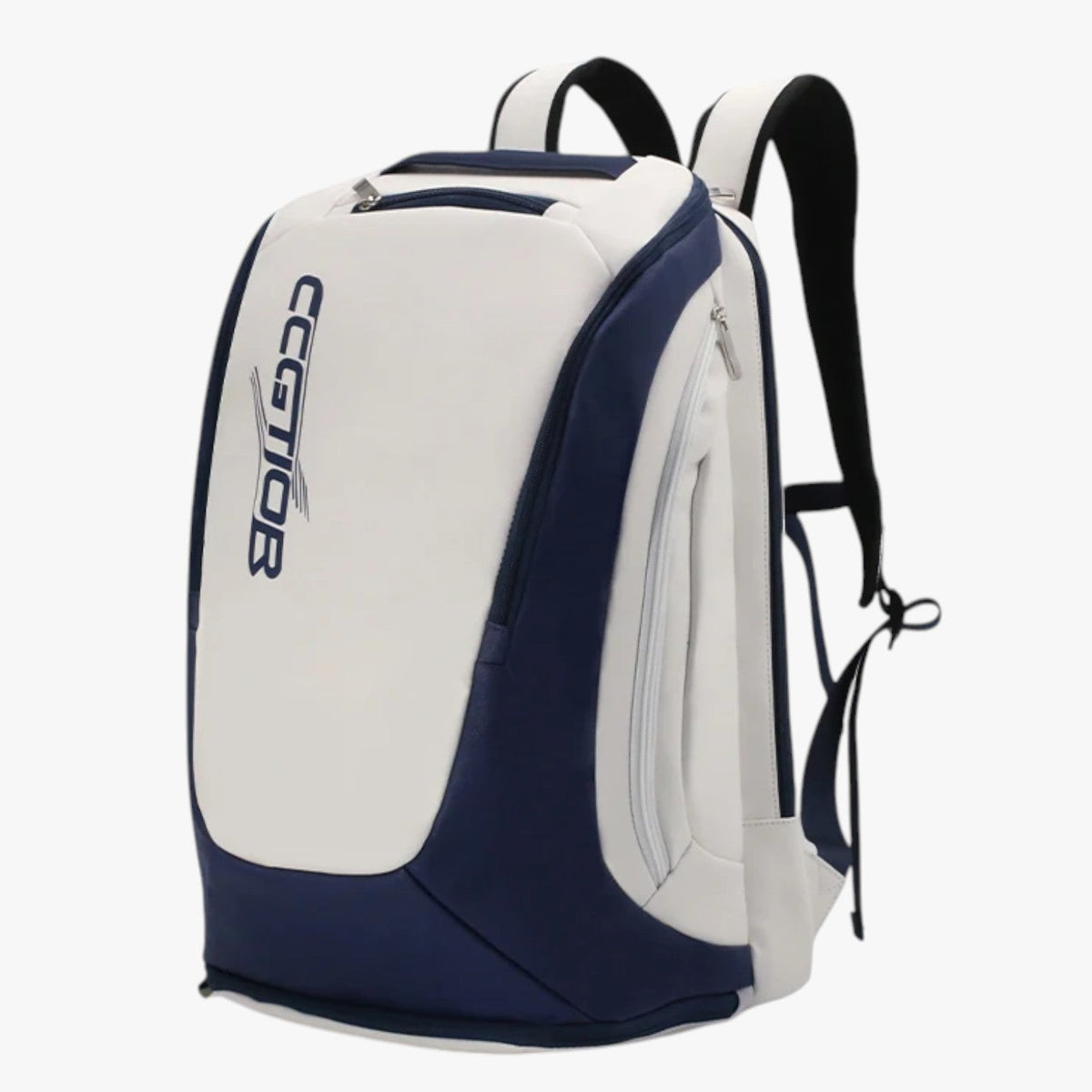 Sporty PU Racket Bag with Padded Adjustable Straps