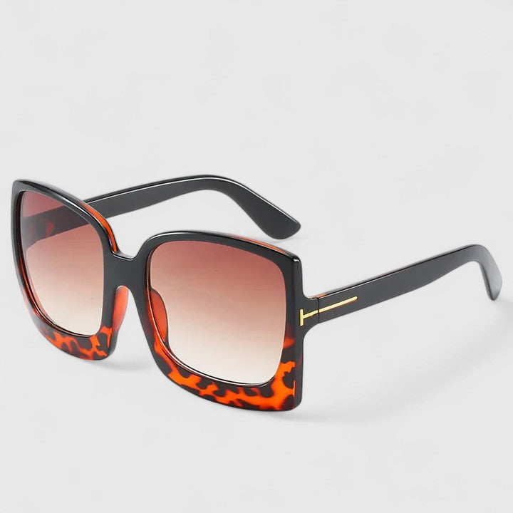 Oversized Sunglasses with Gradient Lenses