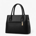 Checkered Print Flap Bag with Chain Detail