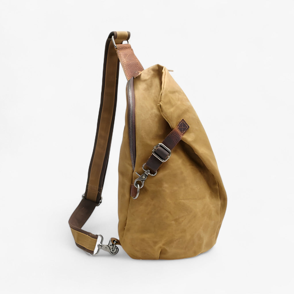 Canvas Shoulder Bag with Adjustable Strap for Daily Use