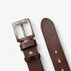 Men's Belt with Alloy Buckle for Formal and Casual Wear