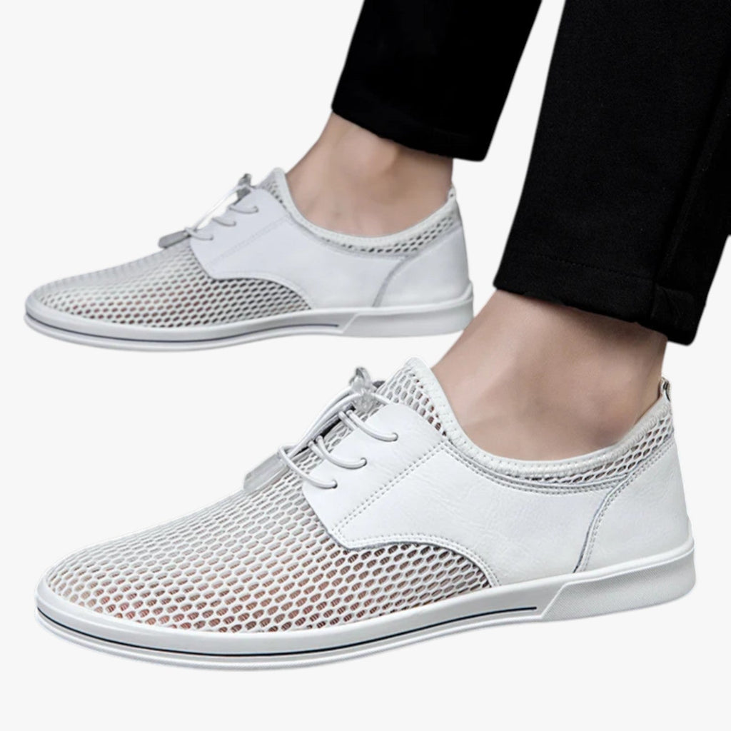 Lätta mesh-loafers som andas, för sommaren