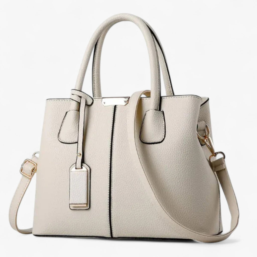 Checkered Print Flap Bag with Chain Detail