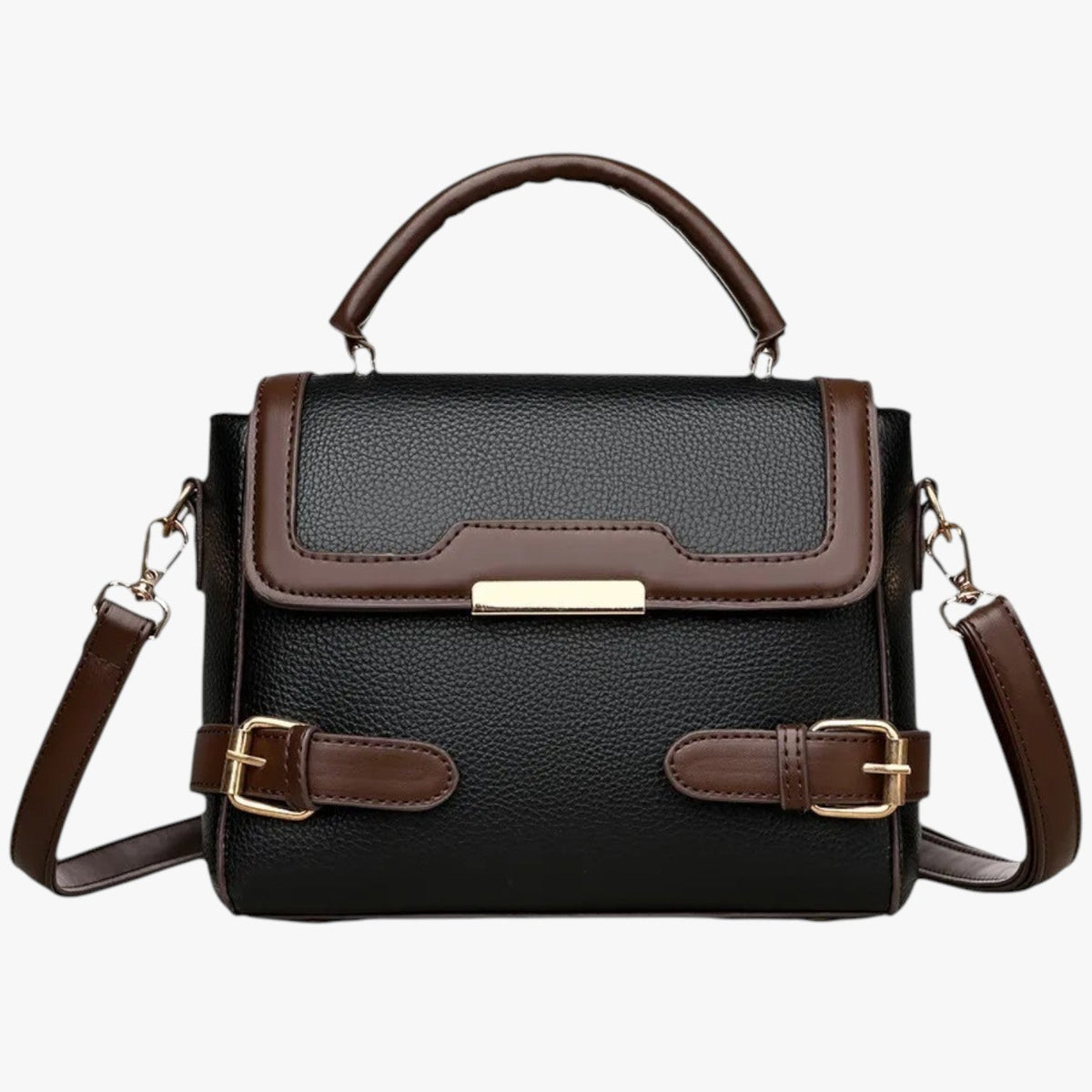 Water-Repellent Handbag with Adjustable Strap