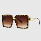 Oversized Sunglasses with Bold Frame