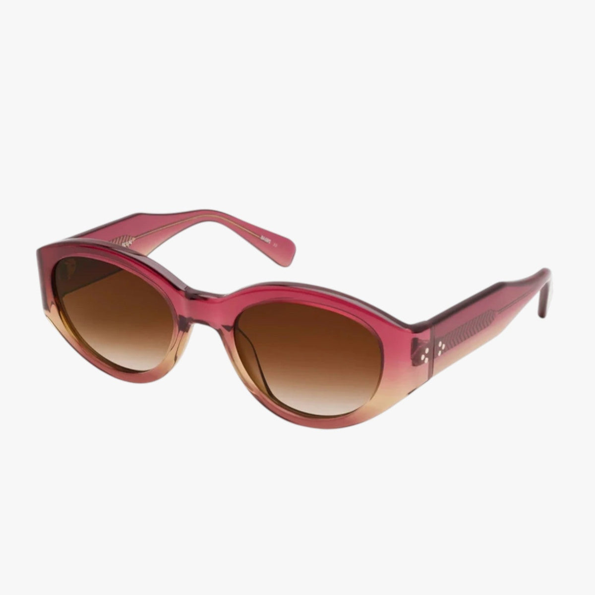 Polarised Acetate Sunglasses with a Sturdy Confident Frame