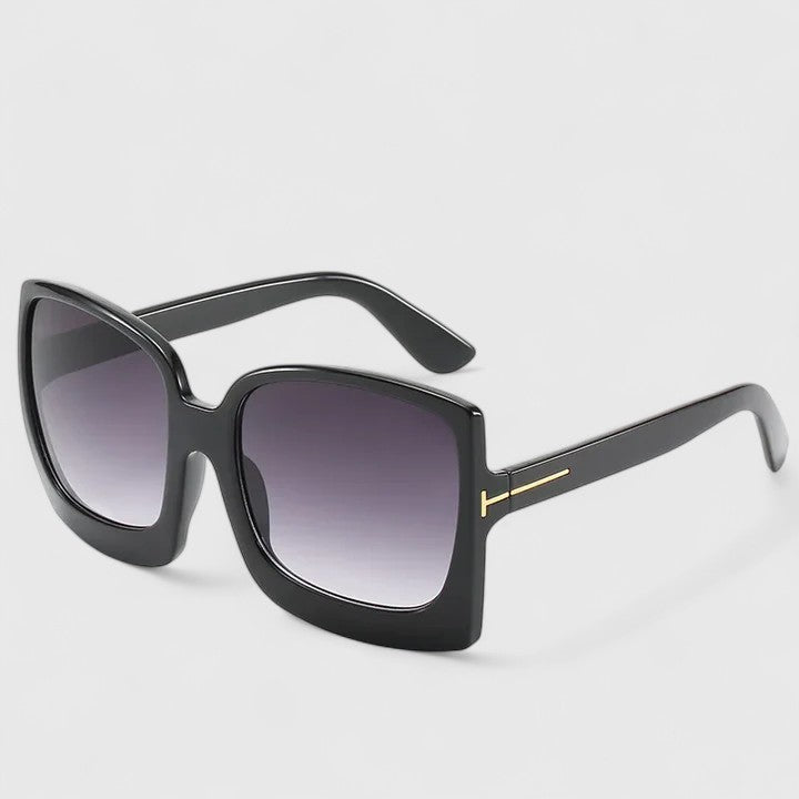 Oversized Sunglasses with Gradient Lenses