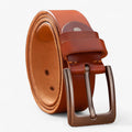 Men's Belt with Alloy Buckle for Formal and Casual Wear