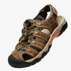 Closed-Toe Hiking Boots with Slip-Resistant Rubber Sole
