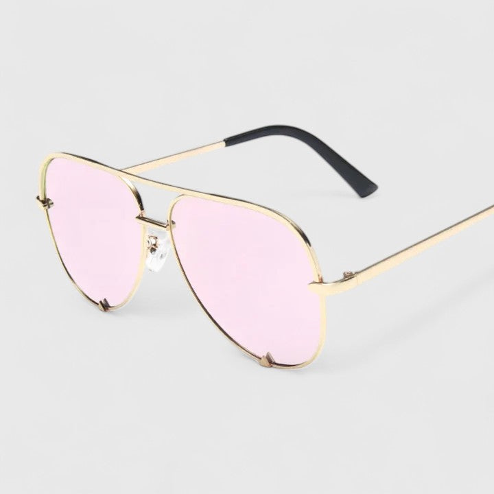Aviator Sunglasses with Gradient Lenses